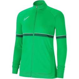 Nike Academy 21 Knit Track Training Jacket Women - Light Green Spark/White/Pine Green