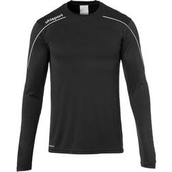 Uhlsport Stream 22 Long Sleeve T-shirt Unisex - Black/White