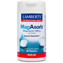 Lamberts MagAsorb Magnesium 150mg 60 pcs