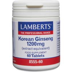 Lamberts Korean Ginseng 1200mg 60 pcs