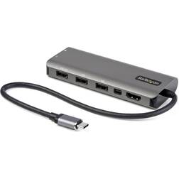 StarTech USB C-2xUSB C/HDMI/DisplayPort Mini/2xUSB A M-F 0.3m