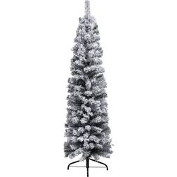 vidaXL Slim Green Christmas Tree 150cm