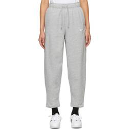 Nike Sportswear Essentials Curve Trousers Women - Dark Grey Heather/White