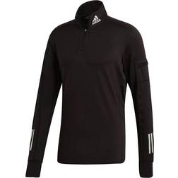 adidas Own The Run Warm 1/2 Zip Warm Sweatshirt Men - Black