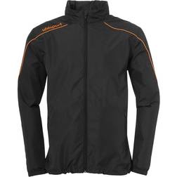Uhlsport Stream 22 All Weather Jacket Unisex - Black/Fluo Orange