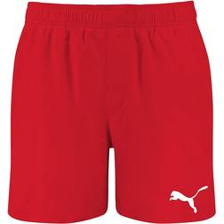 Puma Swim Mid Shorts - Red