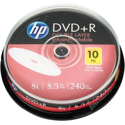HP DVD+R DL 8.5GB 8x Spindle 10-Pack Cake Box