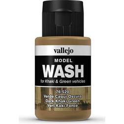 Vallejo Model Wash Dark Khaki Green 35ml