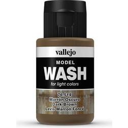Vallejo Model Wash Dark Brown 35ml