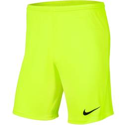 Nike Park III Shorts Men - Volt/Black
