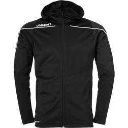 Uhlsport Stream 22 Track Hood Jacket Unisex - Black/White