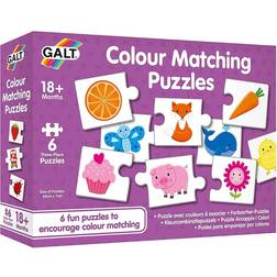 Galt Colour Matching Puzzles 18 Pieces