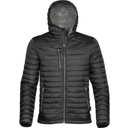 Stormtech Gravity Hooded Thermal Winter Jacket - Black/Charcoal