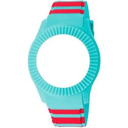 Watx & Colors COWA3089 43mm Red/Turquoise Blue