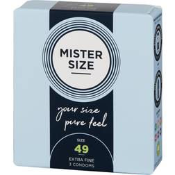 Mister Size Pure Feel 49mm 3-pack