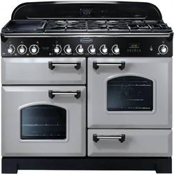 Rangemaster CDL110DFFRP/C Classic Deluxe 110 Dual Fuel Chrome, Silver
