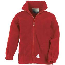 Result Kid's Full Zip Active Anti Pilling Fleece Jacket - Red