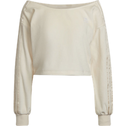 adidas Women's Loungewear Sweatshirt - Wonder White