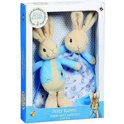 Peter Rabbit Rattle and Comforter Gift Set
