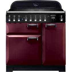 Rangemaster ELA90EICY/ Elan Deluxe 90cm Electric Induction Cranberry Red