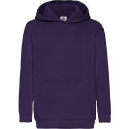 Fruit of the Loom Kid's Hooded Sweatshirt - Purple