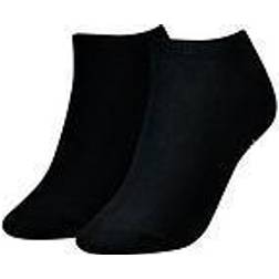 Tommy Hilfiger Plain Sneaker Sock 2-pack - Black