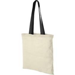 Bullet Nevada Cotton Tote - Natural/Solid Black