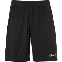Uhlsport Center Basic Short Without Slip Unisex - Black/Fluo Yellow