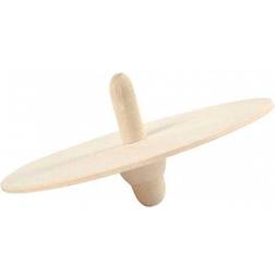 Creativ Company Spinning Top, H: 4 cm, D: 8 cm, 10 pc/ 1 pack