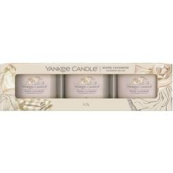 Yankee Candle Warm Cashmere Tea Light Scented Candle 370g 3pcs