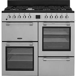 Leisure Cookmaster 100 CK100F232S 100cm Dual Fuel Silver