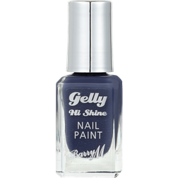 Barry M Gelly Hi Shine Nail Paint GNP49 Blue Jade 10ml