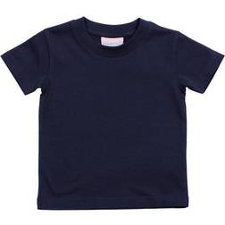 Larkwood Baby/Kid's Crew Neck T-shirt - Navy