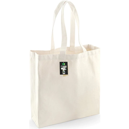 Westford Mill Fairtrade Cotton Classic Shopper Bag - Natural