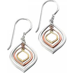 Elements Open Marquis Earrings - Silver/Gold/Rose Gold