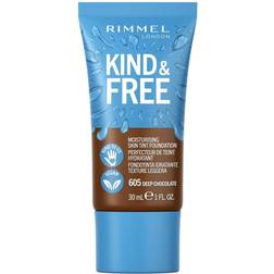 Rimmel Kind & Free Moisturising Skin Tint Foundation #605 Deep Chocolate
