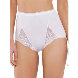 Playtex Cotton & Lace Full Knickers 3-pack - White