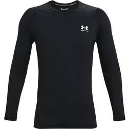 Under Armour Men's HeatGear Fitted Long Sleeve T-shirt - Black