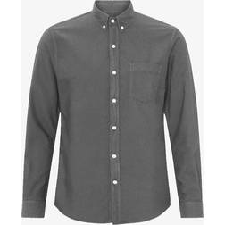 Colorful Standard Organic Button Down Shirt Unisex - Storm Grey