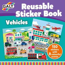 Galt Reusable Sticker Book Vehicles