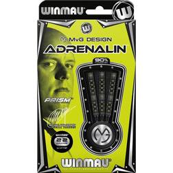 Winmau Michael van Gerwen MvG Adrenalin Tungsten Softip Darts Set 22g with Prism Flights and Vecta Shafts (Stems)