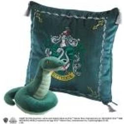 Noble Collection Slytherin Cushion with House Mascot Plush from Harry Potter