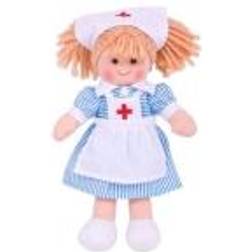 Bigjigs Doll 28cm (Nurse Nancy)