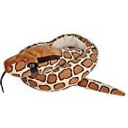 Wild Republic 21690 Jumbo Plush Snake Burmese Python, Soft Toy, 280 cm, Multi
