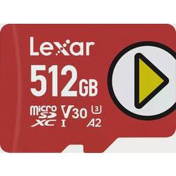 LEXAR Play microSDXC Class 10 UHS-I U3 V30 A2 512GB