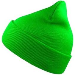 Atlantis Wind Double Skin with Turn Up Beanie - Safety Green