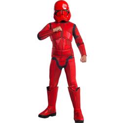 Vegaoo Rubie's Official Disney Star Wars Ep 9, Red Stormtrooper Deluxe Costume, Childs Size Small Age 3-4 Years