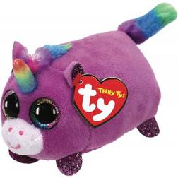 TY 42149 Rosette Unicorn Cuddly Toy, Purple
