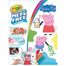 Crayola Pegga Pig Color Wonder Mess Book, Multi, One Size