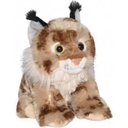 Wild Republic 19628 Lynx Baby Plush, Cuddlekins Cuddly Soft Toys, Kids Gifts, 20 cm, Brown